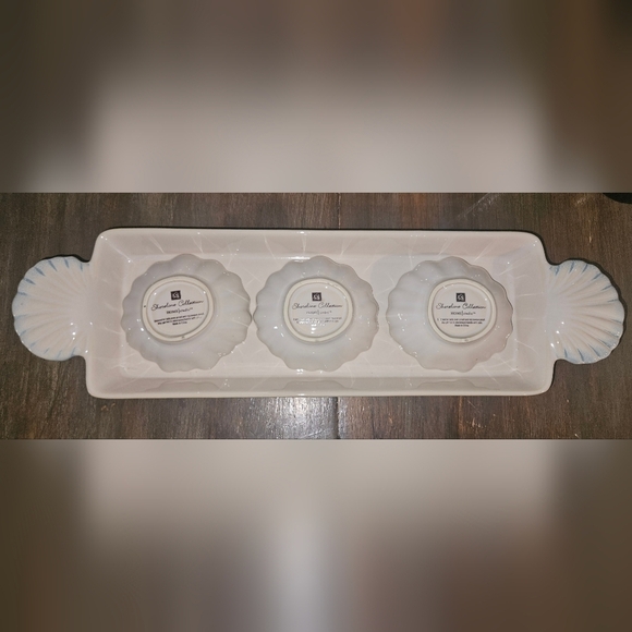 Home Studio Shoreline Collection Platter Set - Picture 2 of 2